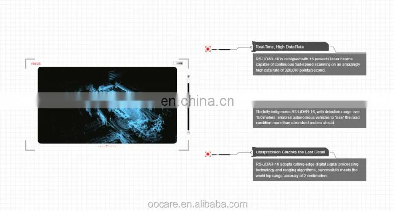 16 beam 3D LIDAR