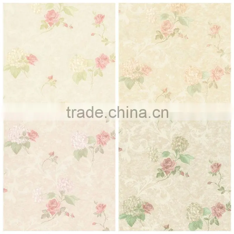 Home and love pvc wallpaper wholesale