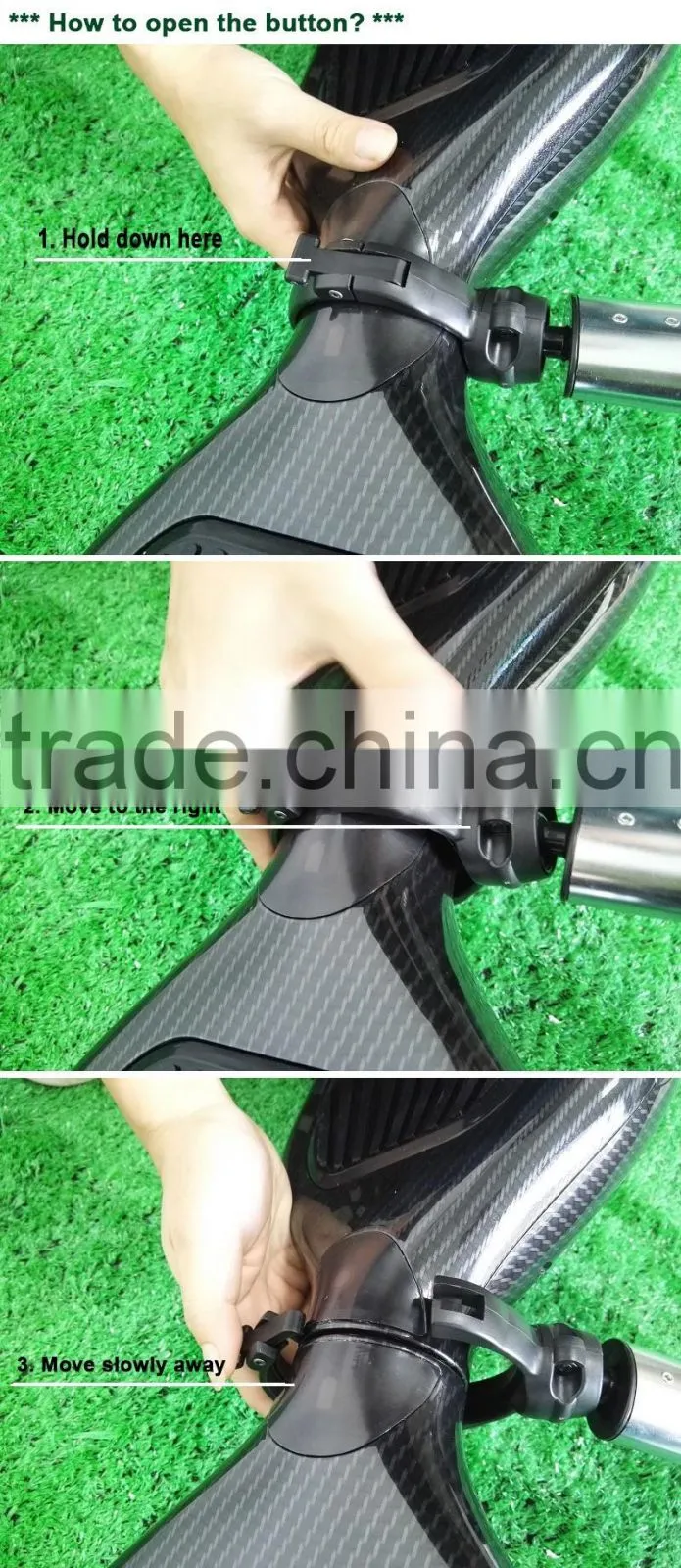 Sunnytimes self balancing scooter accessories carry handle