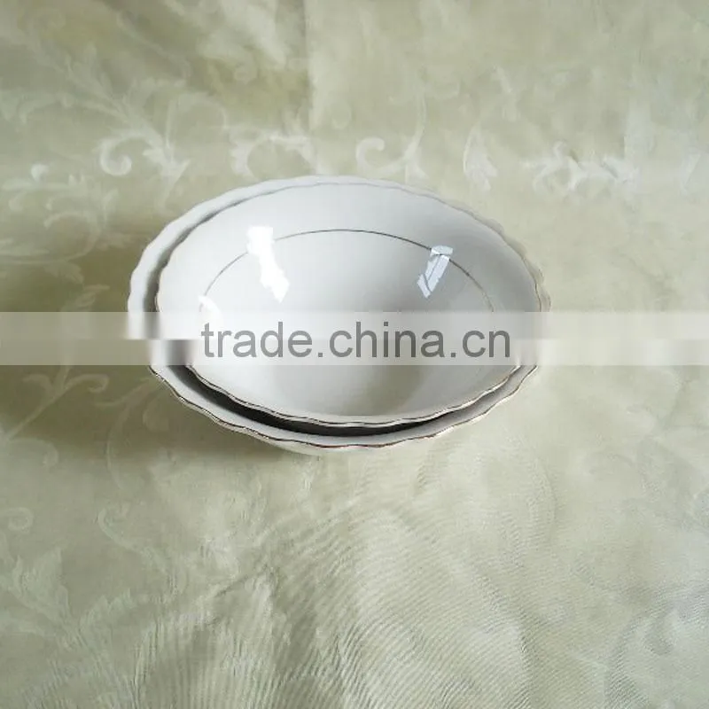 ceramic soup bowl set, home use porcelain salad bowl, cheap korean bowl soup bowl