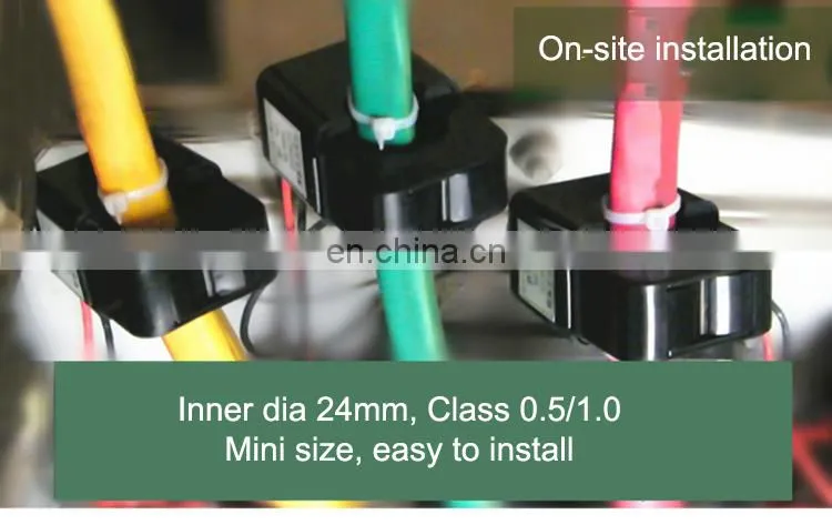 Non-invasive AC New Sensor Split Core Current Transformer