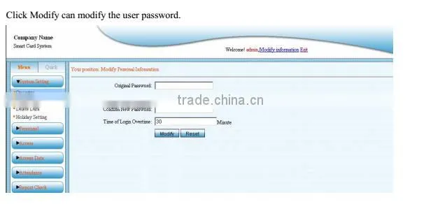 RS485 Network TCP/IP Interface Password Mode Single Door Access Control Board with Free Software and SDK