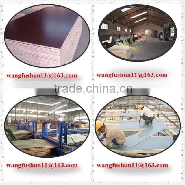 2 times hot pressed film faced plywood good quality film faced plywood