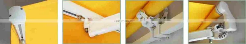 Customized outdoor automatic aluminum full cassette awning for roof cover