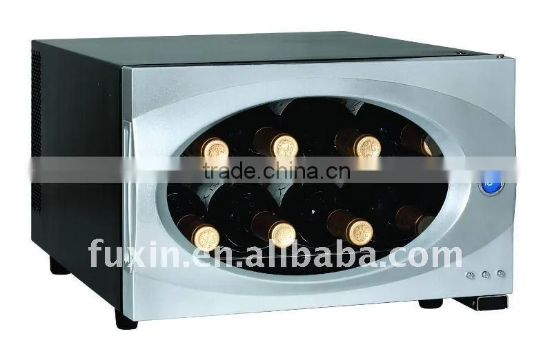 FUXIN:JC-23AL.Electric beverage coolers with 8Bottles/Peltier wine cooler/Under counter fridge