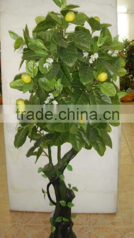 China indoor & outdoor artificial plants artificial green fruit trees on sale
