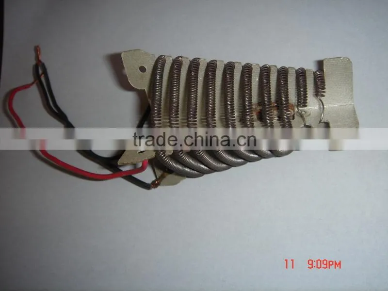 spiral sic heating elements hairdryer parts