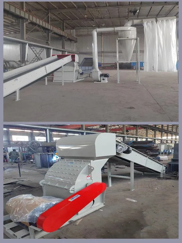 High Productivity Biomass Wood Chips Shredder Wood Branches and Leaves