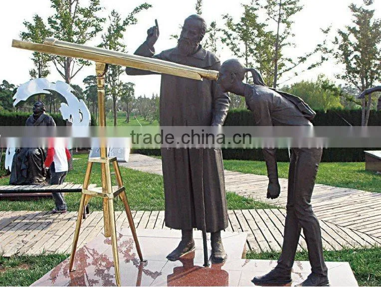 person/antique bronze sculpture