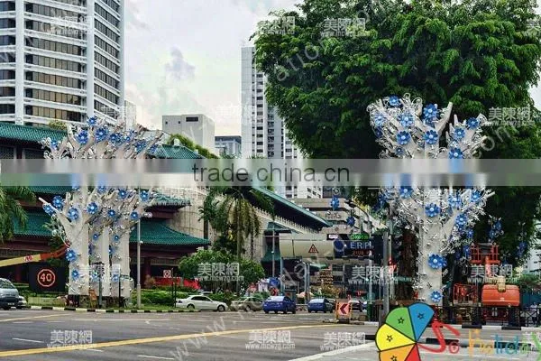 Across street light for outdoor light decoration