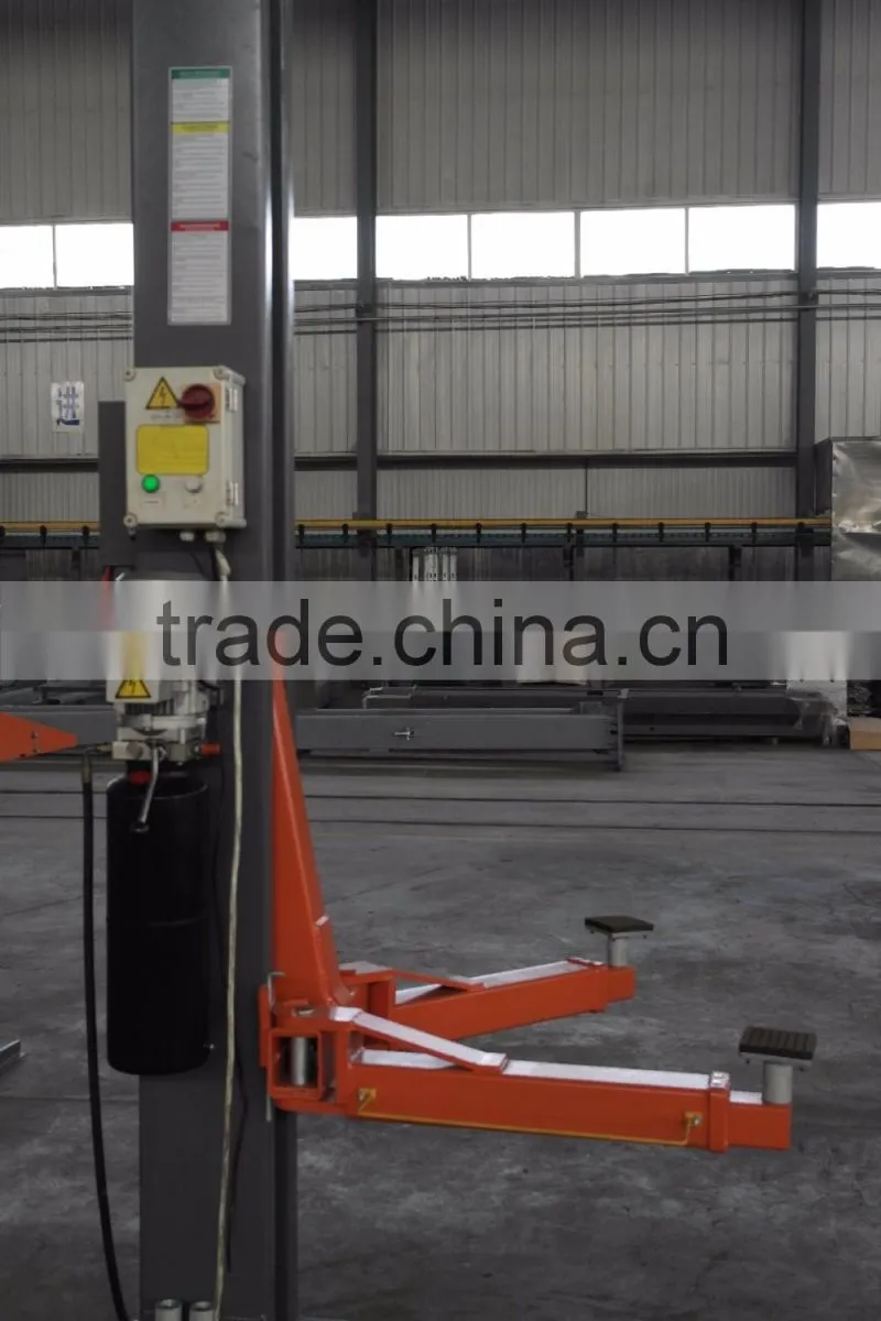 Outdoor underground 2 post auto car lift