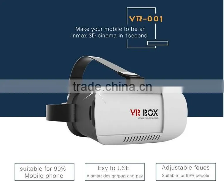2016 Latest Super Clear Moive All In One VR Headset VR Box VR Game