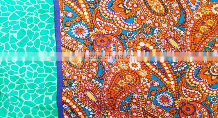 paisley shirt made of woven rayon fabric