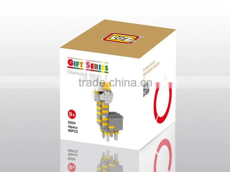 Mini Tudou loz diamond 3d construction toys plastic building blocks toys educational toys for boy kids
