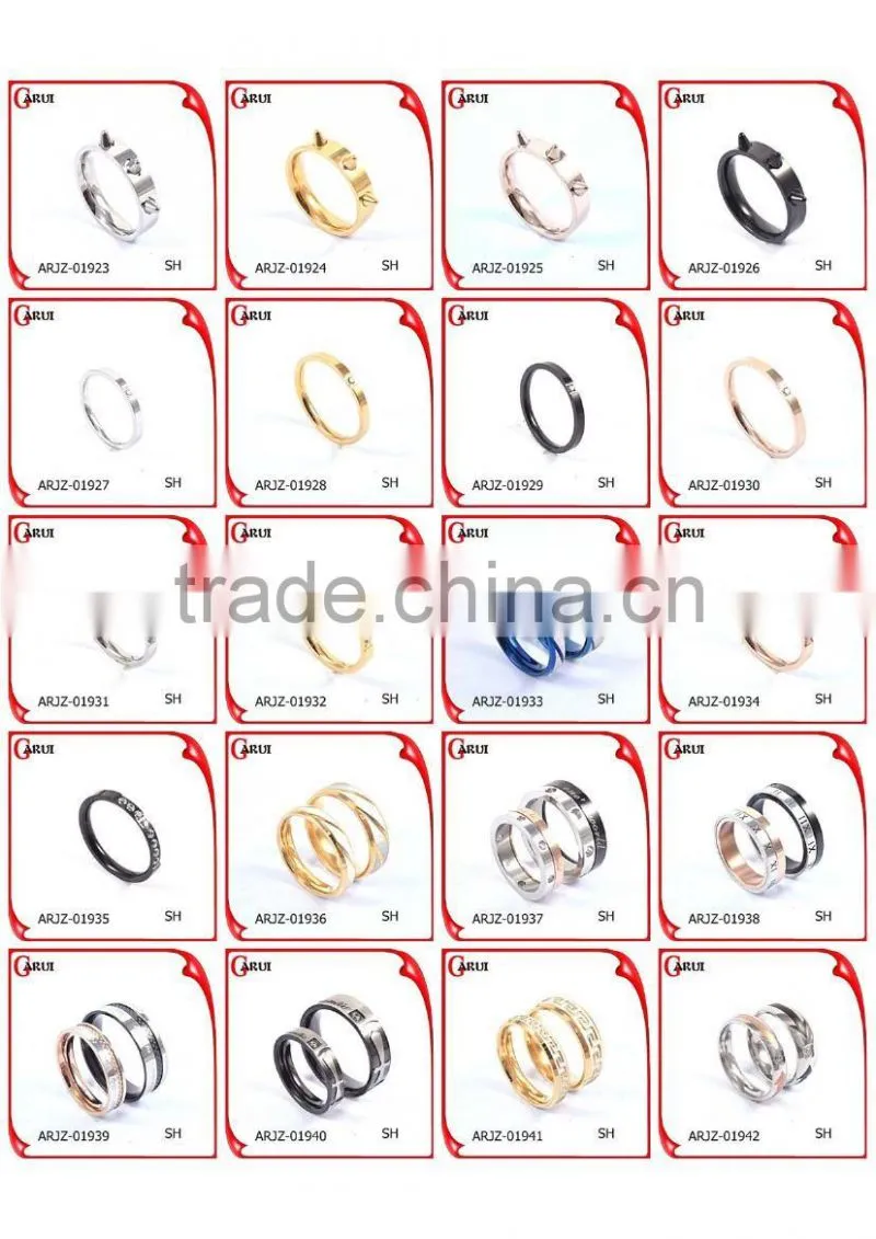 ally express cheap wholesale ring punk jewelry rings silver ring blanks