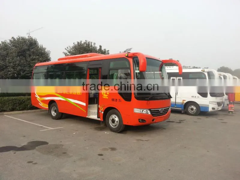 hot sales in Africa FRONT ENGINE left hand drive bus 30 seats bus