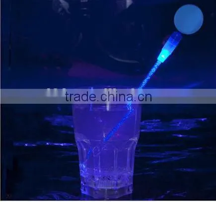 wedding favor led flashing beer cups/plastic cup light up logo projector glass