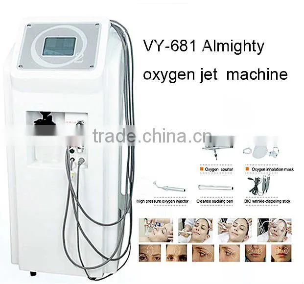 VY-681 oxygen jet peel skin rejuvenation beauty equipment