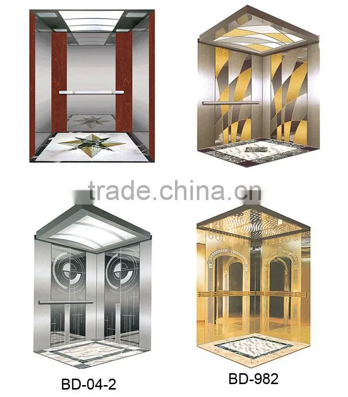 Passenger Elevator 1350kg / elevator parts / Lift cabin