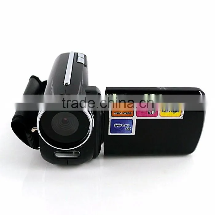 HD 12MP digital camcorder with led flash light video camera