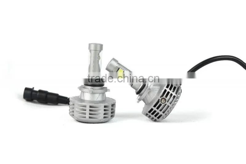 OEM universal all in one no fan led headlight super bright 3000lm 5 color available