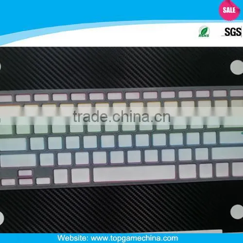Global cheap online, silicone rubber keyboard protector For Macbook air 13" 15"