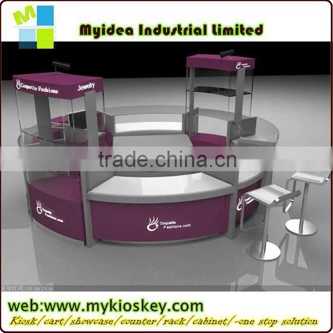 High end fancy jewelry showcase display counter/display cabinet for jewelry (DG-TZ05)