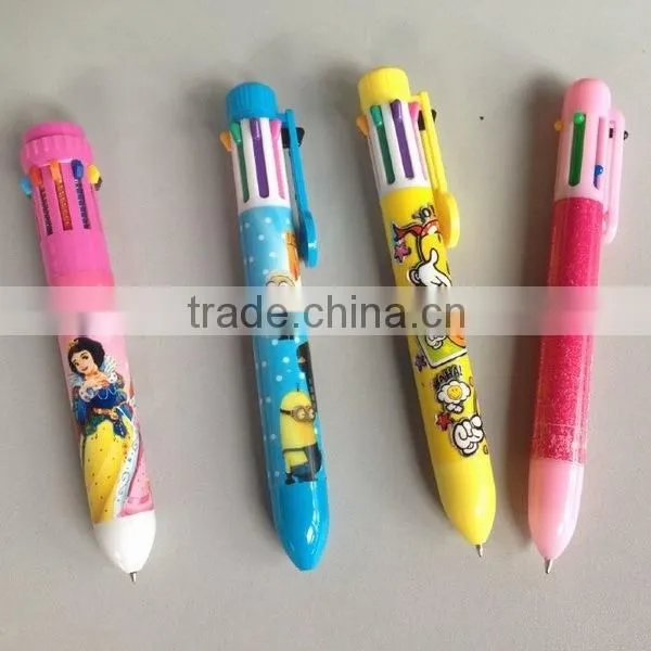 multi 8 colors ballpoint marker pen