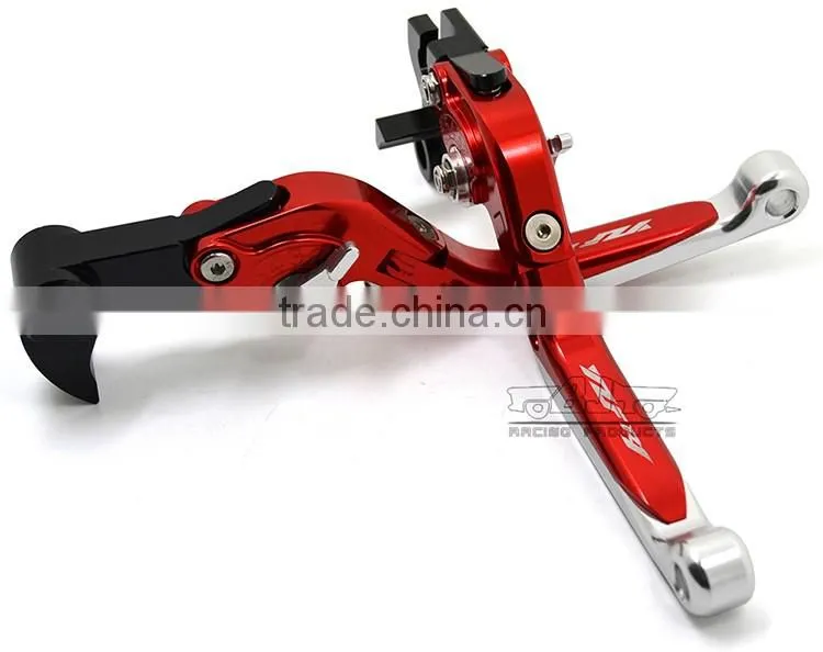 LS-001-R115 Adjustable Foldable Extendable CNC Aluminum Motorcycle Brakes Clutch Levers For Yamaha R1