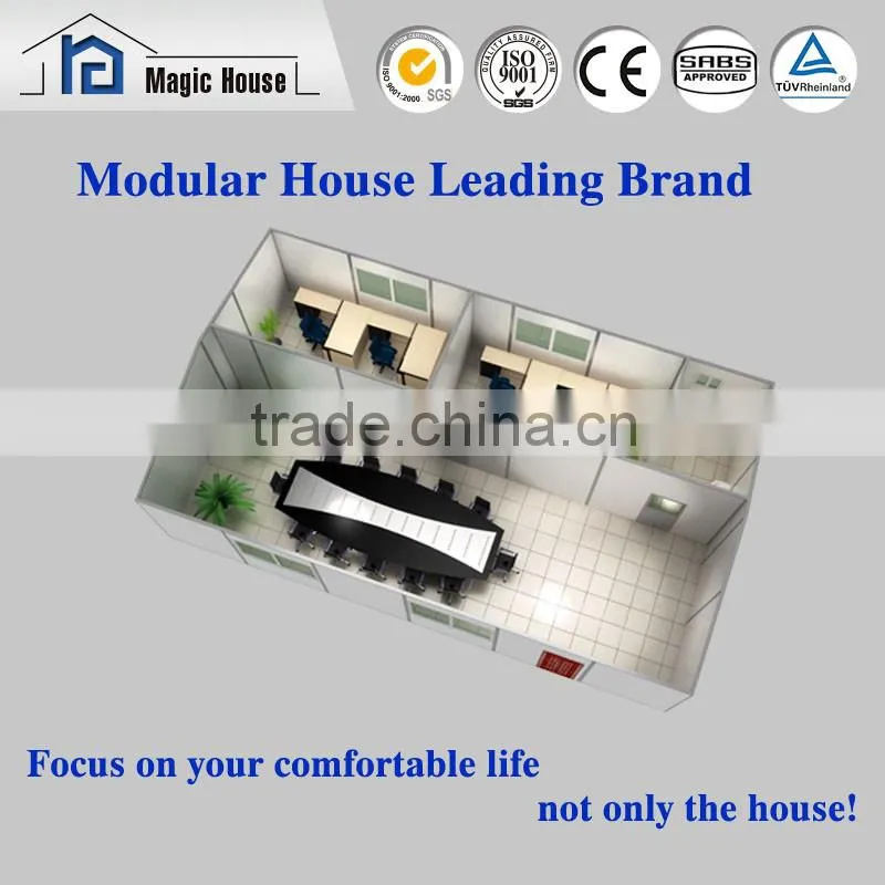 customized prefabricated modular office/welcomed designed durable office for south africa