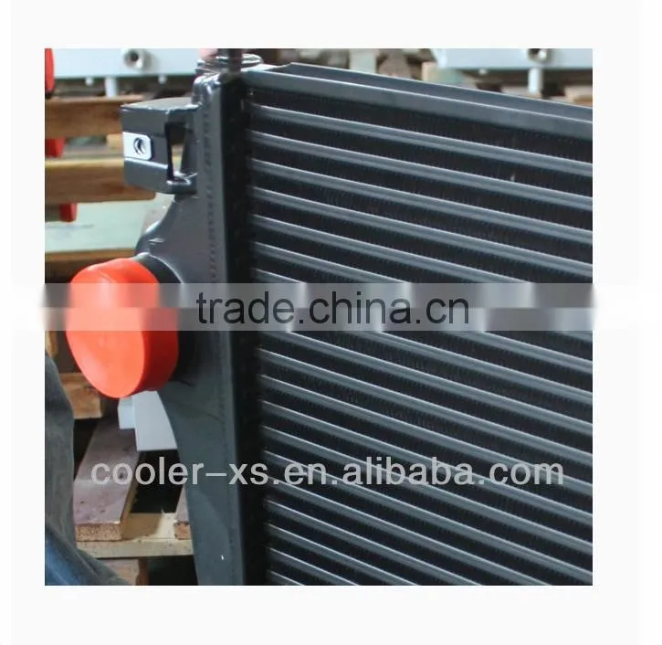aluminum heavy truck spare parts intercooler supplier