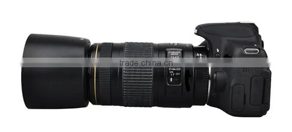JJC LH-64II Lens Hood 58mm Black Lens Hood For Canon