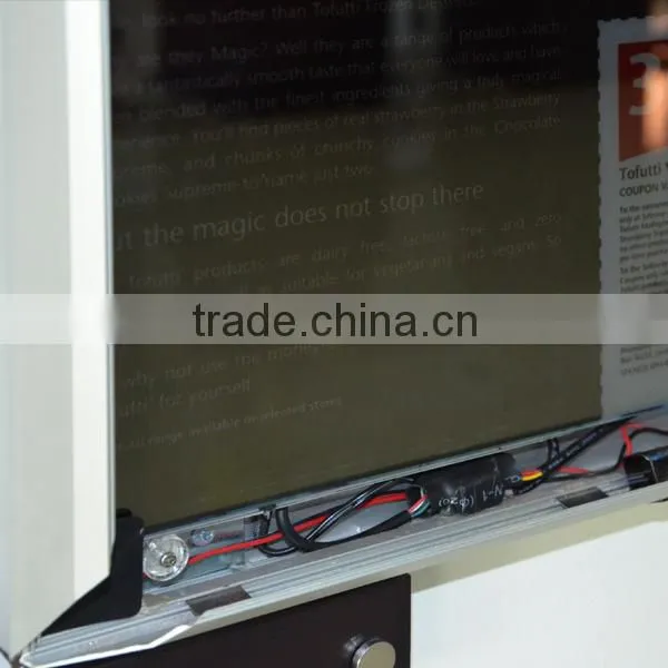 Edgelight AF2A Aluminous frame clip type single side scrolling advertising led light box