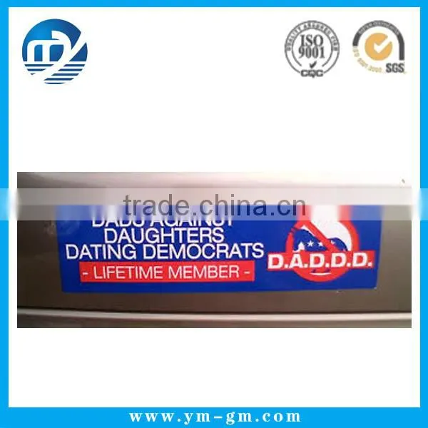 2015 bumper sticker car window sticker