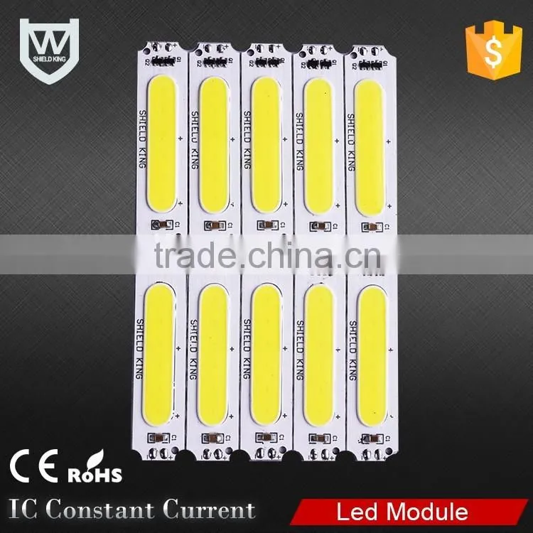 Top quality red green blue 2W led module warranty 3 years CE&ROHS listed 12v cob power led module for led signs