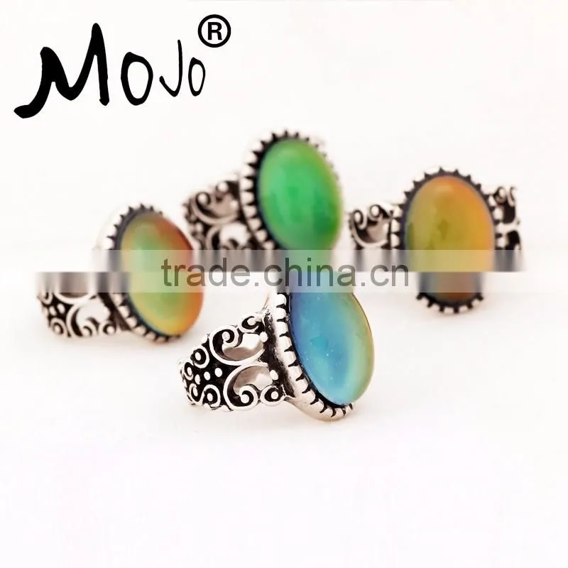 Changing color mood rings for sale women mood ring