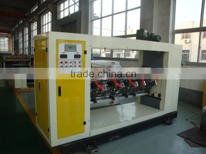 Hot selling thin knife paperboard partition and creasing machine