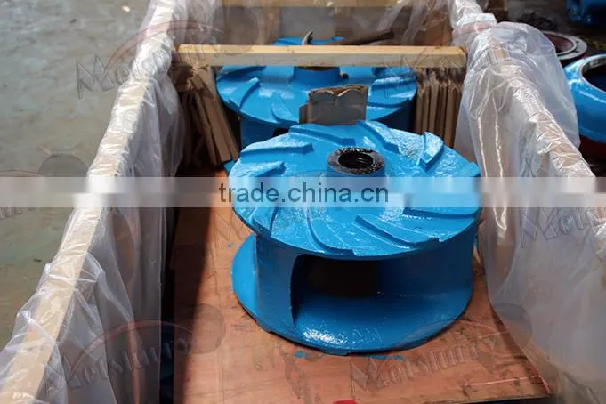 slurry pump with rubber liner