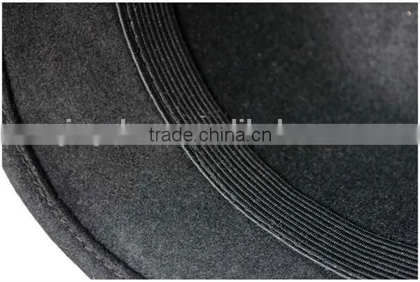 Sunny Shine custom black fedora bucket hats