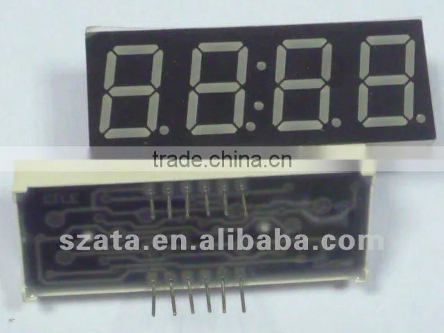 Full color 4 digits 7 segment led display