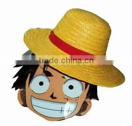 China Manufacturer Luffy Cosplay One Piece Straw Hat