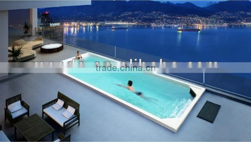 8 meters length swimming pool ;swimming equipment for hotel and passenger liner use;1 meter deep swimming pool
