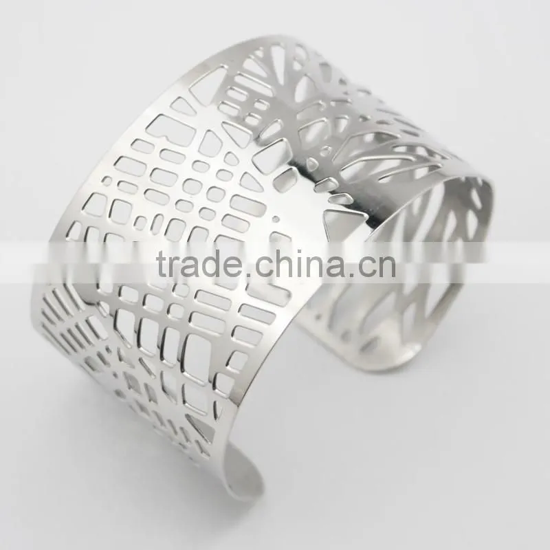 2016 Cheapest High Quality Stainless Steel Cuff Fashion Bracelet Bangles