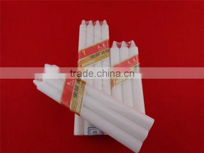 factory selling good quality household lighting white pillar candle