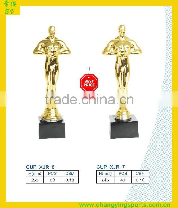 Trophies and Awards Plastic Oscar statue Oscar trophy Oscar Awards XJR-6-7