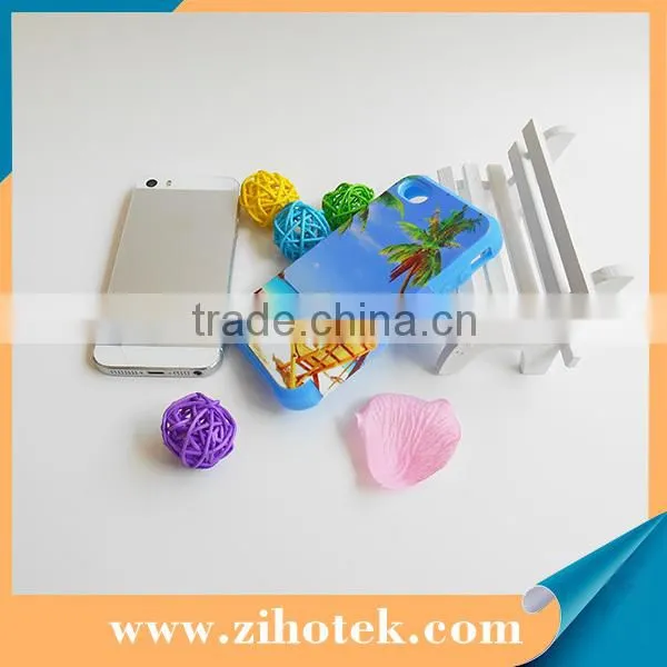Double protective 3D sublimation 2 in 1 cases for iPhone 4/4s