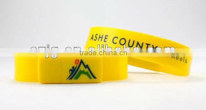 Promotional Full Capacity Wristband USB Flash Drive