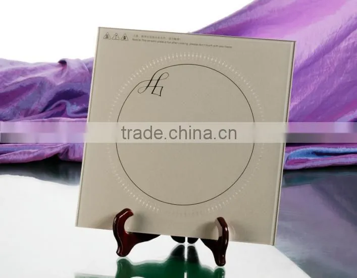 Well Selling Porcelain White Glass For Microwave Door