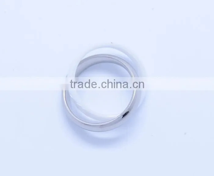 2015 new made fashion 2 in 1 design white gold engagement rings
