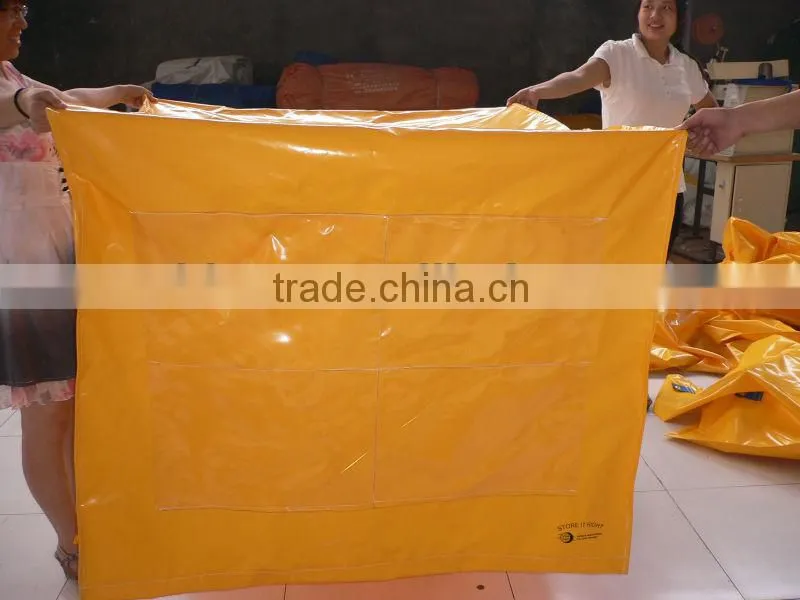 Tear-resistant waterproof pvc printed pallet cover